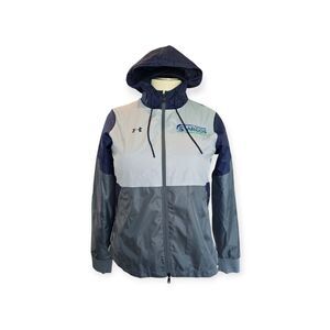 Under Armour Windbreaker Jacket Women L University Of Argos Women Basketball
